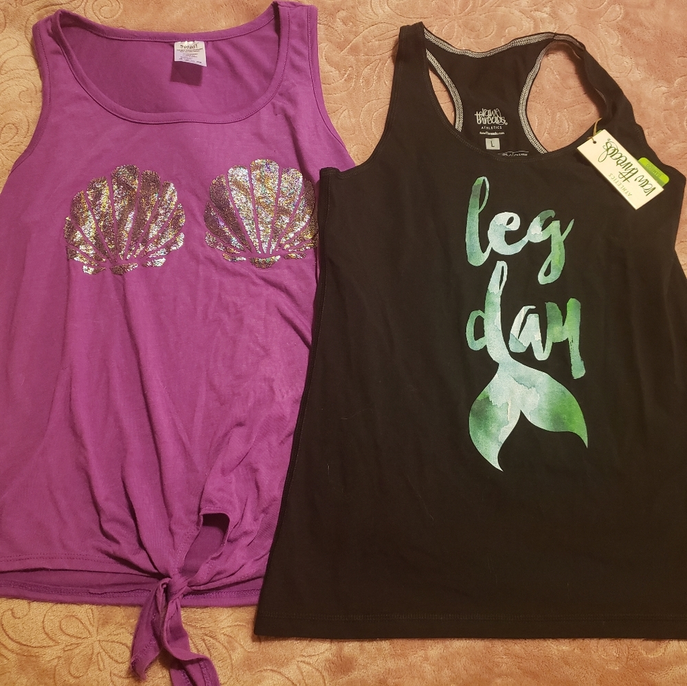 Mermaid workout tank bundle